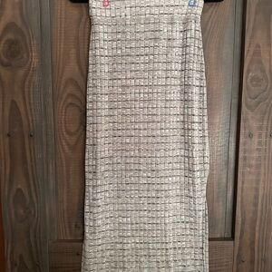 Wilfred Free Textured Midi Skirt